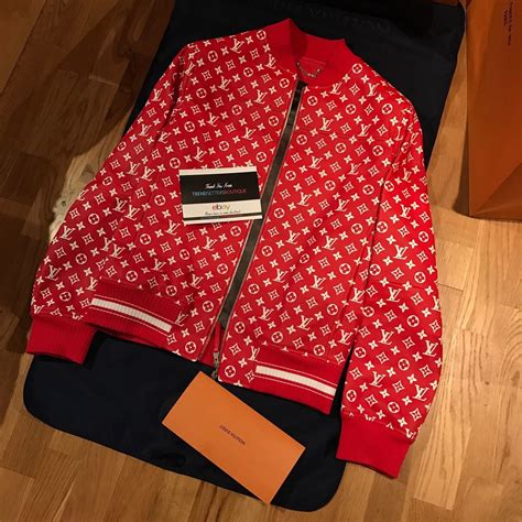 supreme louis vuitton jeans replica|supreme x Louis Vuitton jacket.